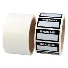 Inventaretiketten, Polyester, 50,8 x 25,4 mm - Zum Produkt
