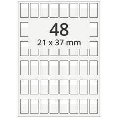 Kabeletiketten, Polyester, 21 x 37 mm - Zum Produkt