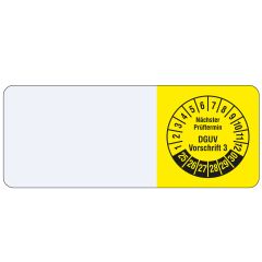 cable inspection label, 2025-2030, PVC/Vinyl, 20 x 50 mm - View Product