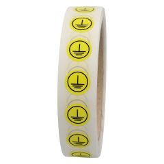 conductor labels, protective conductor - class 1, Ø 12.5 mm - View Product