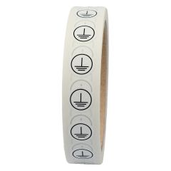 conductor labels, protective conductor - class 1, Ø 12.5 mm - View Product