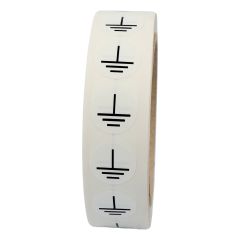 conductor labels, ground, Ø 12.5 mm - View Product