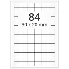 paper labels, 30 x 20 mm - View Product