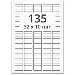paper labels, 32 x 10 mm - View Product