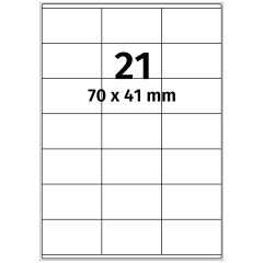 Papier Etiketten, 70 x 41 mm - Zum Produkt
