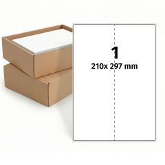 shipping labels, 210 x 297 mm, 2 packages - View Product