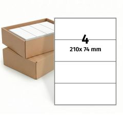 paper labels, 210 x 74 mm - View Product