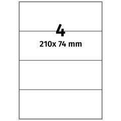 paper labels, 210 x 74 mm - View Product