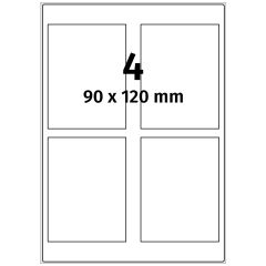 paper labels, 90 x 120 mm - View Product