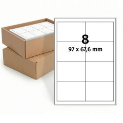 Papier Etiketten, 97 x 67,6 mm - Zum Produkt