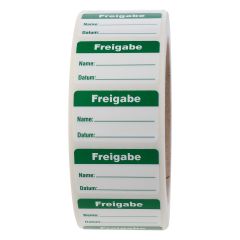 QS-Etiketten, Polyethylen, 38 x 23 mm - Zum Produkt