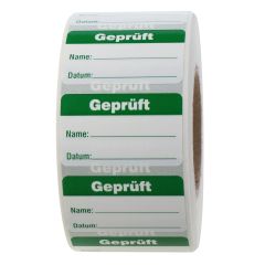 QS-Etiketten, Polyethylen, 38 x 23 mm - Zum Produkt