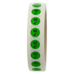 quality assurance labels, polyester, Ø 12.5 mm - View Product