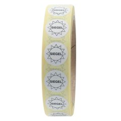 sealing label, paper, Ø 20 mm - View Product