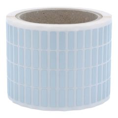 polyester labels, silver, permanent, 19 x 6.35 mm - View Product