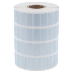 polyester labels, silver, permanent, 20 x 9 mm - View Product