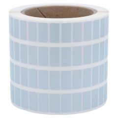polyester labels, silver, permanent, 20 x 9 mm - View Product
