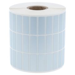 polyester labels, silver, permanent, 25 x 8 mm - View Product