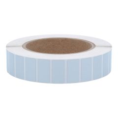polyester labels, silver, permanent, 25.4 x 12.7 mm - View Product