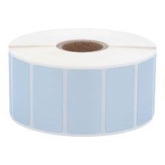 polyester labels, silver, permanent, 30 x 15 mm - View Product
