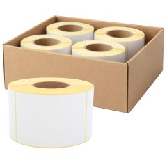 Thermotransfer Etiketten, Papier, 105 x 148 mm, 4 Rollen im Karton - Zum Produkt