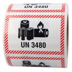 handling label, polyethylene foil, 100 x 70 mm - View Product