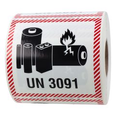 handling label, polyethylene foil, 100 x 100 mm - View Product