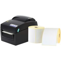 shipping labels set, Labelident BP41 + 2 rolls of shipping labels (110 x 162 mm) - View Product
