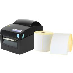 shipping labels set, Labelident BP4X for shipping + 2 rolls of shipping labels (110 x 162 mm) - View Product