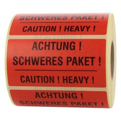 package handling label, paper, 100 x 50 mm - View Product