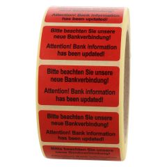 Versandaufkleber, Papier, 50,8 x 25,4 mm - Zum Produkt