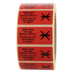 Versandaufkleber, Papier, 50,8 x 25,4 mm - Zum Produkt