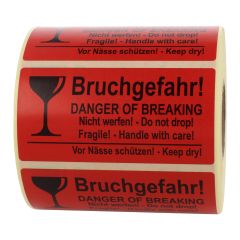 package handling label, paper, 100 x 50 mm - View Product