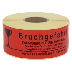 package handling label, paper, 150 x 50 mm - View Product