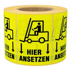 Versandaufkleber, Papier, 74 x 105 mm - Zum Produkt