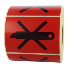 Versandaufkleber, Papier, 105 x 74 mm - Zum Produkt