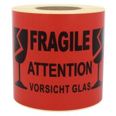 package handling label, paper, 210 x 148 mm - View Product