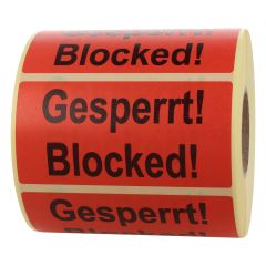 package handling label, paper, 100 x 50 mm - View Product