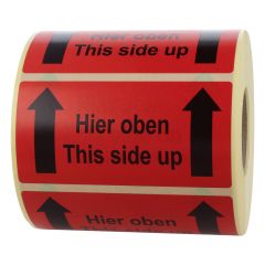 package handling label, paper, 100 x 50 mm - View Product