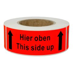 package handling label, paper, 150 x 50 mm package handling label, paper, 150 x 50 mm - View Product