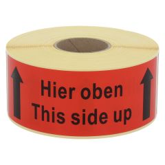 package handling label, paper, 150 x 50 mm - View Product