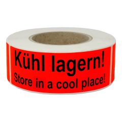 package handling label, paper, 150 x 50 mm - View Product