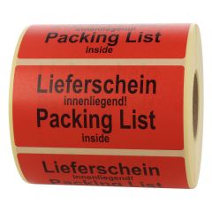 package handling label, paper, 100 x 50 mm - View Product