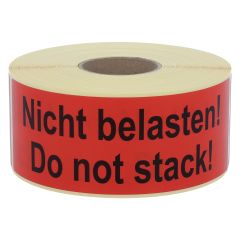 package handling label, paper, 150 x 50 mm - View Product