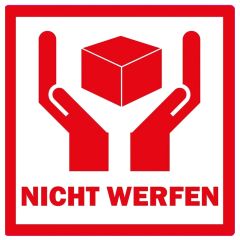 package handling label, paper, 100 x 100 mm - View Product