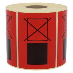package handling label, paper, 74 x 105 mm - View Product