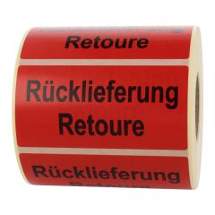 Versandaufkleber, Papier, 100 x 50 mm - Zum Produkt