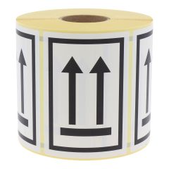 package handling label, paper, 74 x 105 mm - View Product