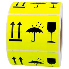 package handling label, paper, 105 x 74 mm - View Product