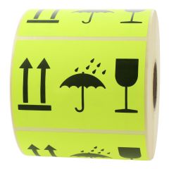 package handling label, paper, 105 x 74 mm - View Product